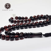 Cherry Amber Round  Shape 9.5 mm Islamic Prayer Beads